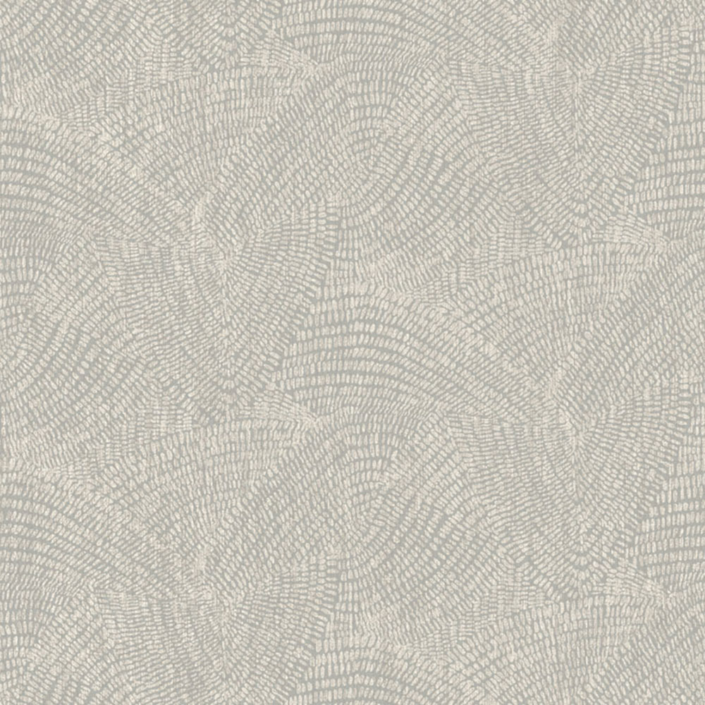 Graphic non-woven wallpaper, gray-beige, NHW1023, Perla, Decoprint