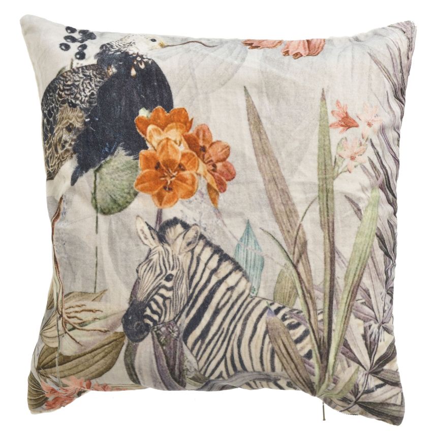 Cushion with zebra, 3-40-382-0011, InArt