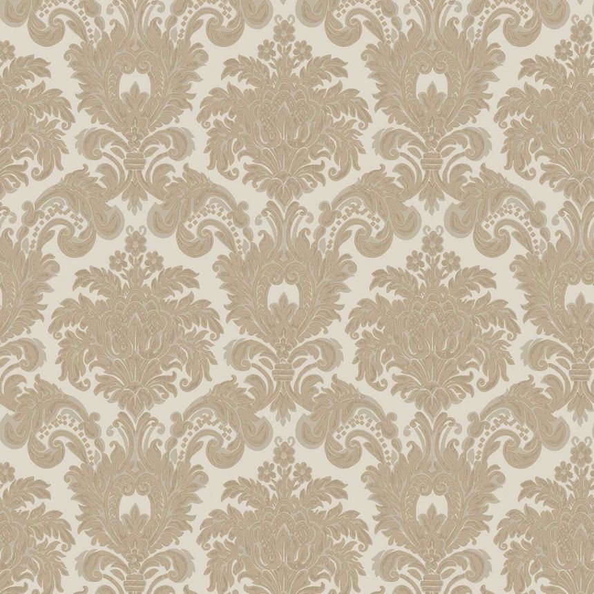 Gold-beige non-woven baroque wallpaper, 33324, Tradizioni, Cristiana Masi by Parato
