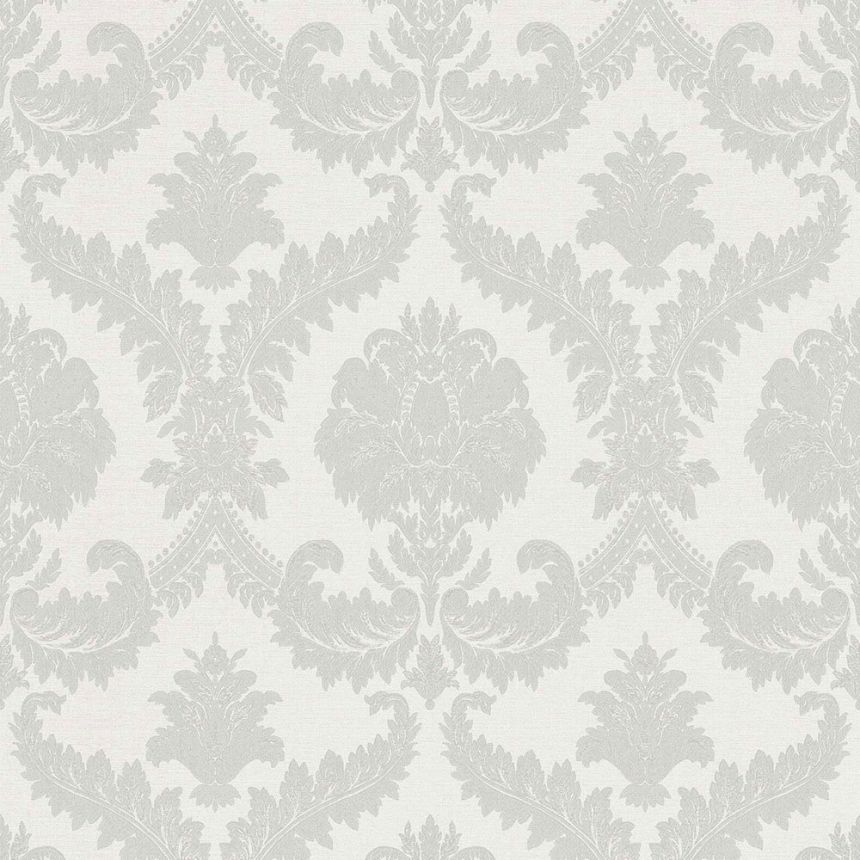 Sand color non-woven baroque wallpaper, 33331, Tradizioni, Cristiana Masi by Parato