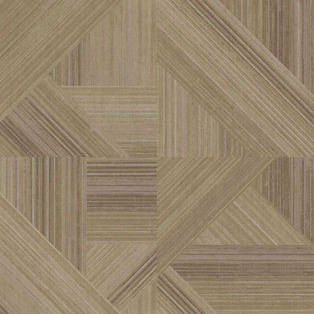Brown geometric wallpaper, 43843, Terra, Cristiana Masi by Parato