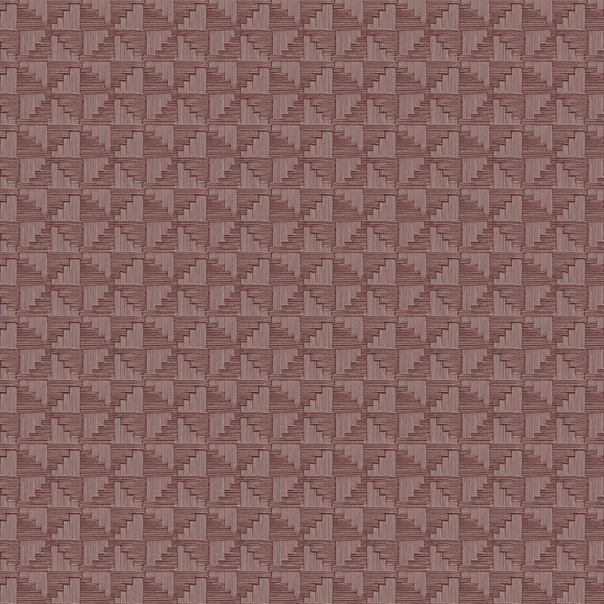 Purple geometric retro wallpaper, 333655, Revive, Eijffinger