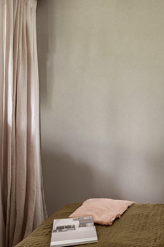 Non-woven wallpaper, gray, fabric imitation, PH1004, Perfect Harmony, Grandeco