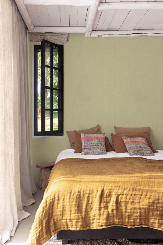 Non-woven wallpaper, green, wood texture, PH1107, Perfect Harmony, Grandeco