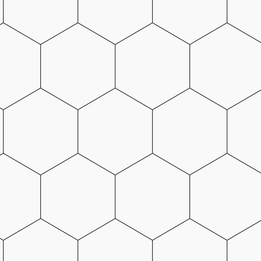 Geometric non-woven wallpaper, black-white, 139311, Bloom, Esta Home