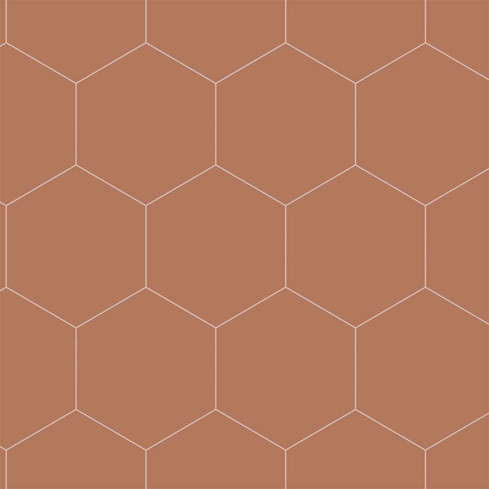 Geometric non-woven wallpaper, brown, 139376 Bloom, Esta Home