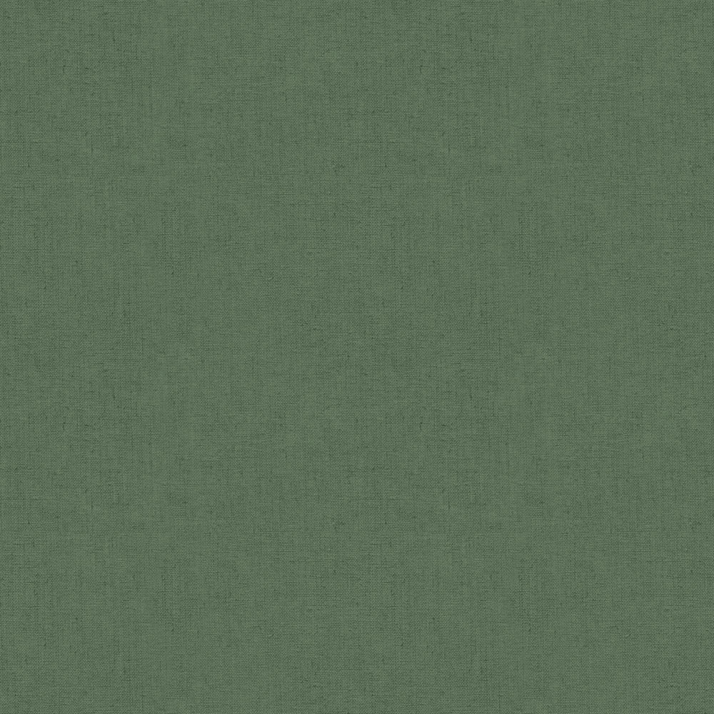 Green non-woven wallpaper, imitation fabric, M1057-7, Mika,  ICH Wallcoverings