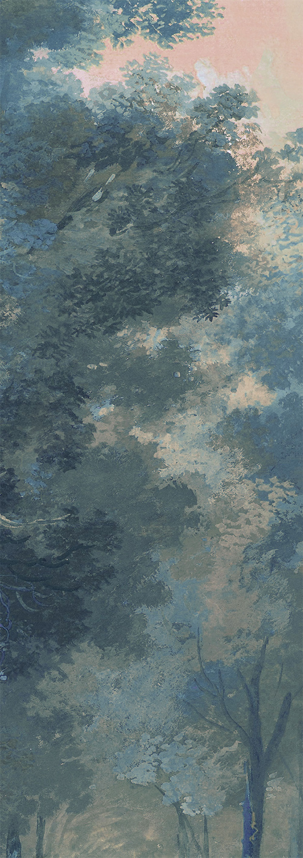 Non-woven wall mural, forest, trees, DG4WOO1011-300, Wall Designs IV, Khroma by Masureel