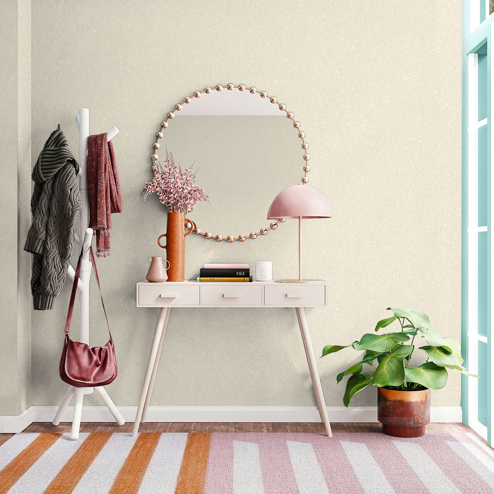 Luxury non-woven wallpaper, beige, fabric imitation, 1410-2, Dante, AdaWall