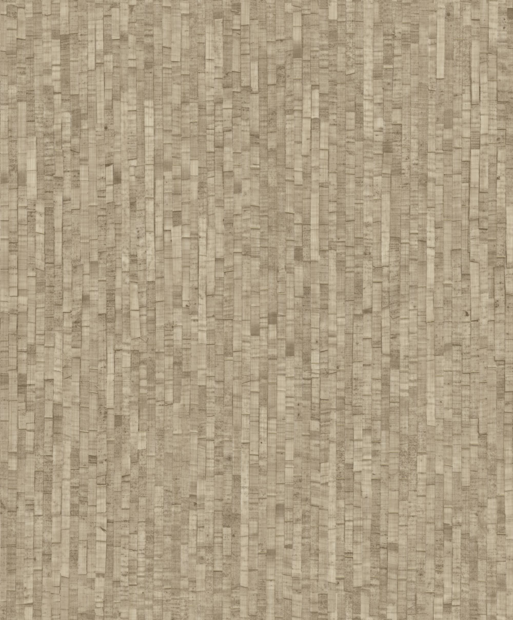 Non-woven wallpaper, brown-beige, mat imitation, M64907, Nomade, Ugépa