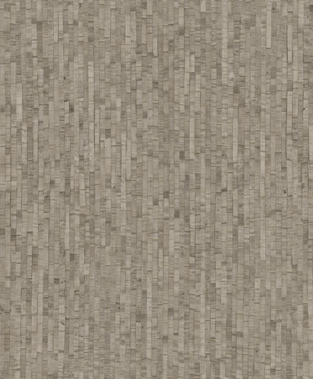 Non-woven wallpaper, brown, mat imitation, M64908, Nomade, Ugépa