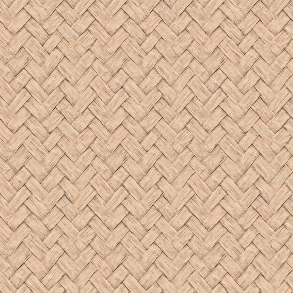 Non-woven wallpaper, brown, mat imitation, M69008, Nomade, Ugépa