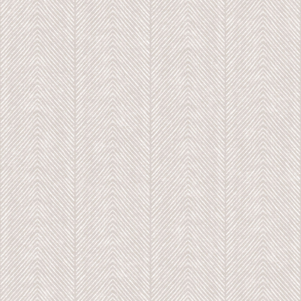 Non-woven wallpaper, grey-beige, stripes, herringbone, M69219, Nomade, Ugépa