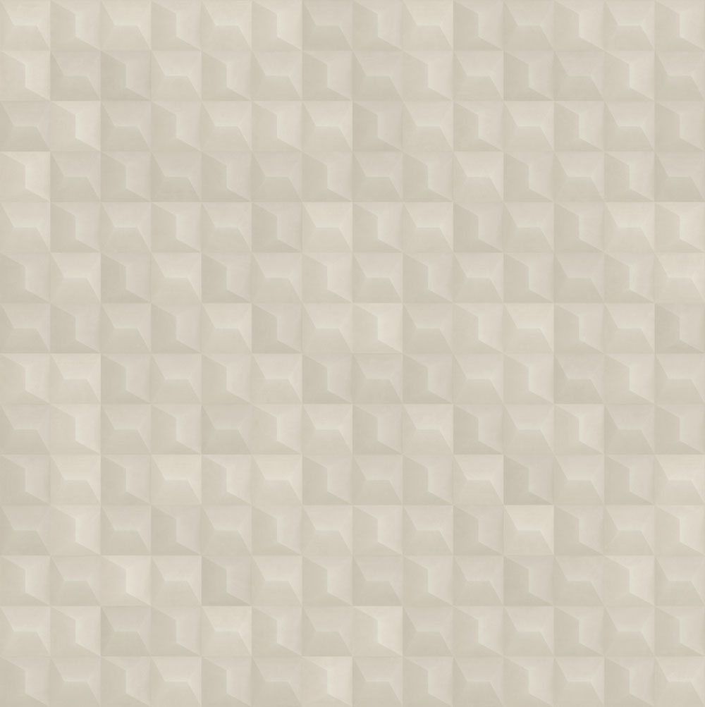 Luxury geometric non-woven wallpaper, grey-beige, Z15514, Mini Trend, Zambaiti Parati