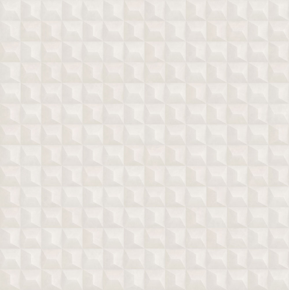 Luxury geometric non-woven wallpaper, cream, Z15520, Mini Trend, Zambaiti Parati