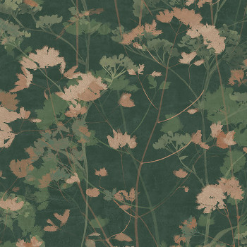 Non-woven wallpaper, green, plants, grasses, 124102, Utopia, Graham Brown Premium