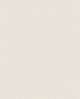 Non-woven wallpaper, cream, fabric imitation, 340612, Linen Look, Eijffinger