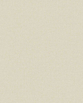 Non-woven wallpaper, beige, fabric imitation, 340614, Linen Look Eijffinger