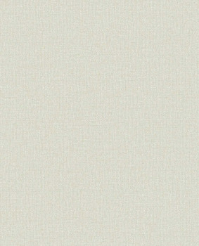 Non-woven wallpaper, green, fabric imitation, 340618, Linen Look, Eijffinger