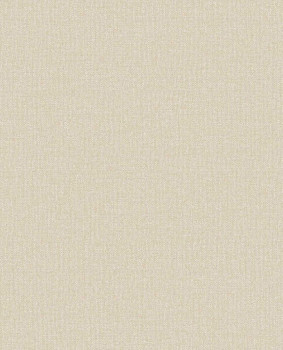 Non-woven wallpaper, beige, fabric imitation, 340629, Linen Look, Eijffinger
