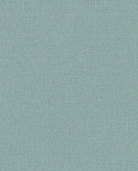 Non-woven wallpaper, blue, fabric imitation, 340641, Linen Look, Eijffinger