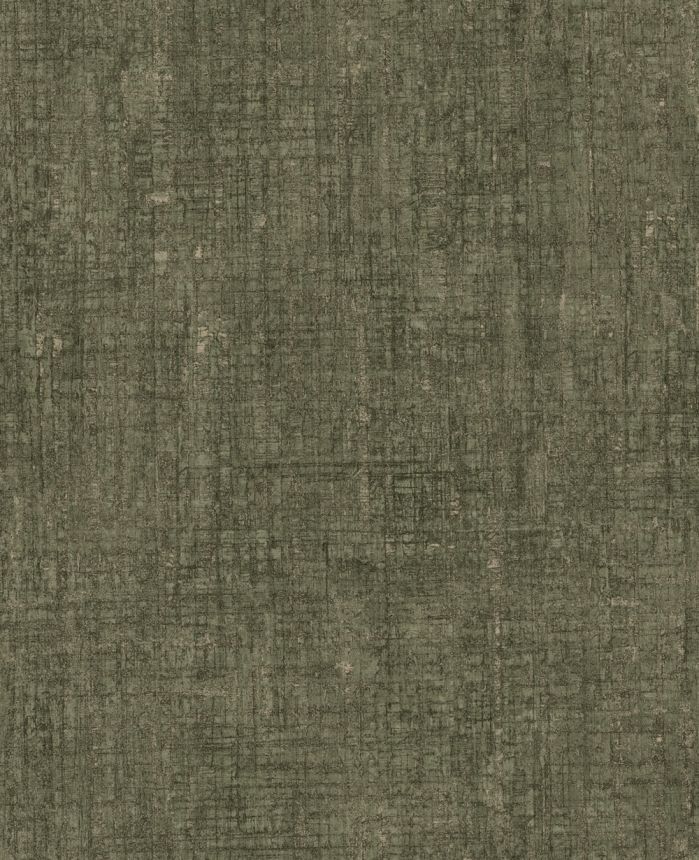 Non-woven wallpaper, green, texture imitation, 124138, Element, Graham Brown Premium