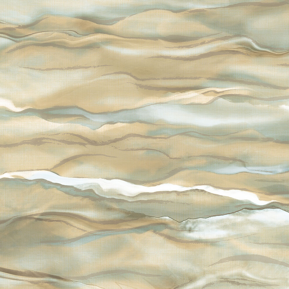 Non-woven wallpaper, grey-beige, waves, marble, SA524045, Santa Fe, Design ID