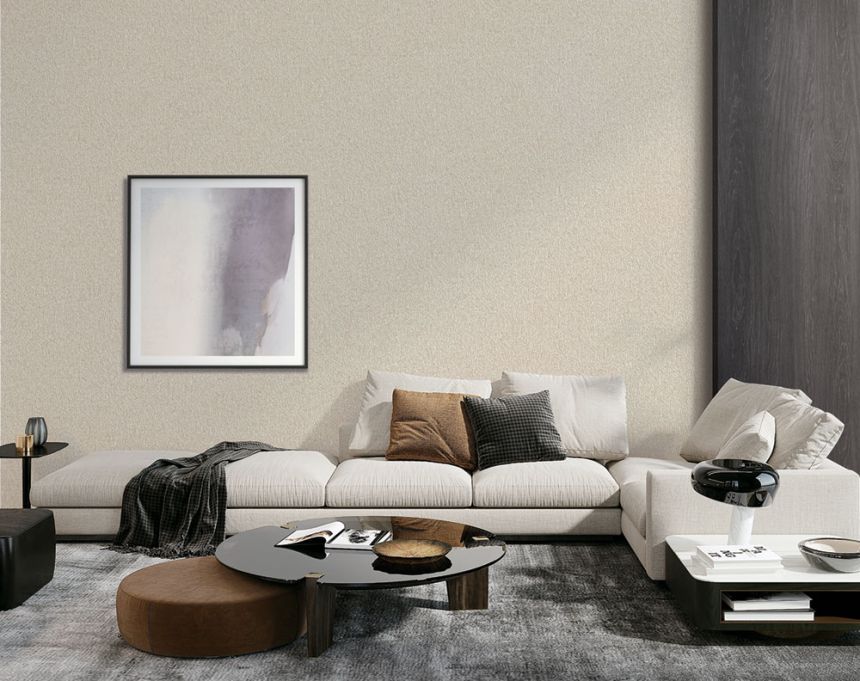 Non-woven wallpaper, white-grey, texture, SA524051, Santa Fe, Design ID