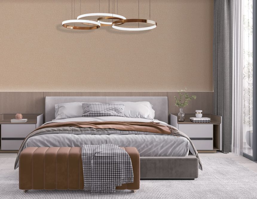 Non-woven wallpaper, brown-bronze, texture, SA524056, Santa Fe, Design ID