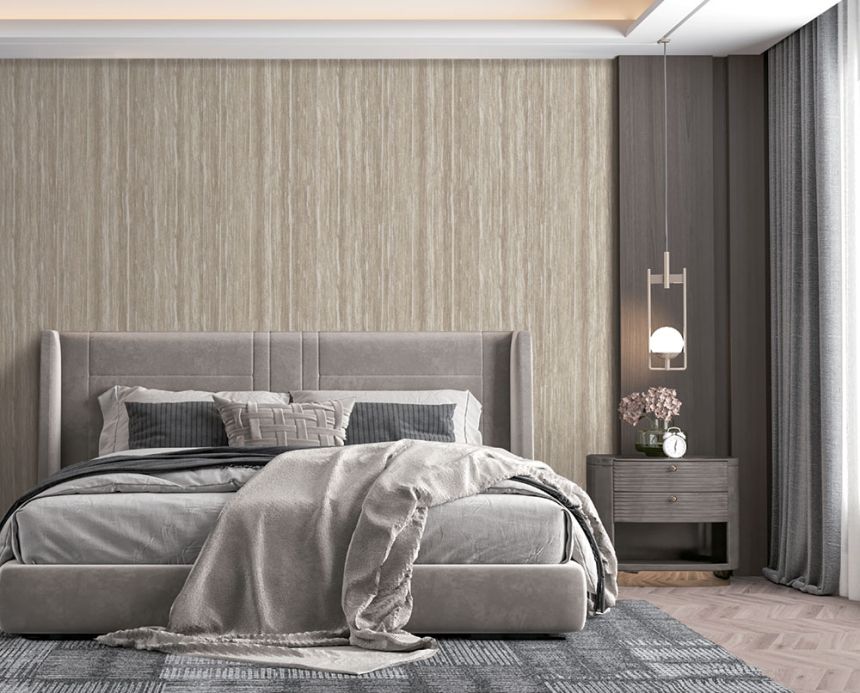 Non-woven wallpaper, grey-silver, texture, SA524063, Santa Fe, Design ID