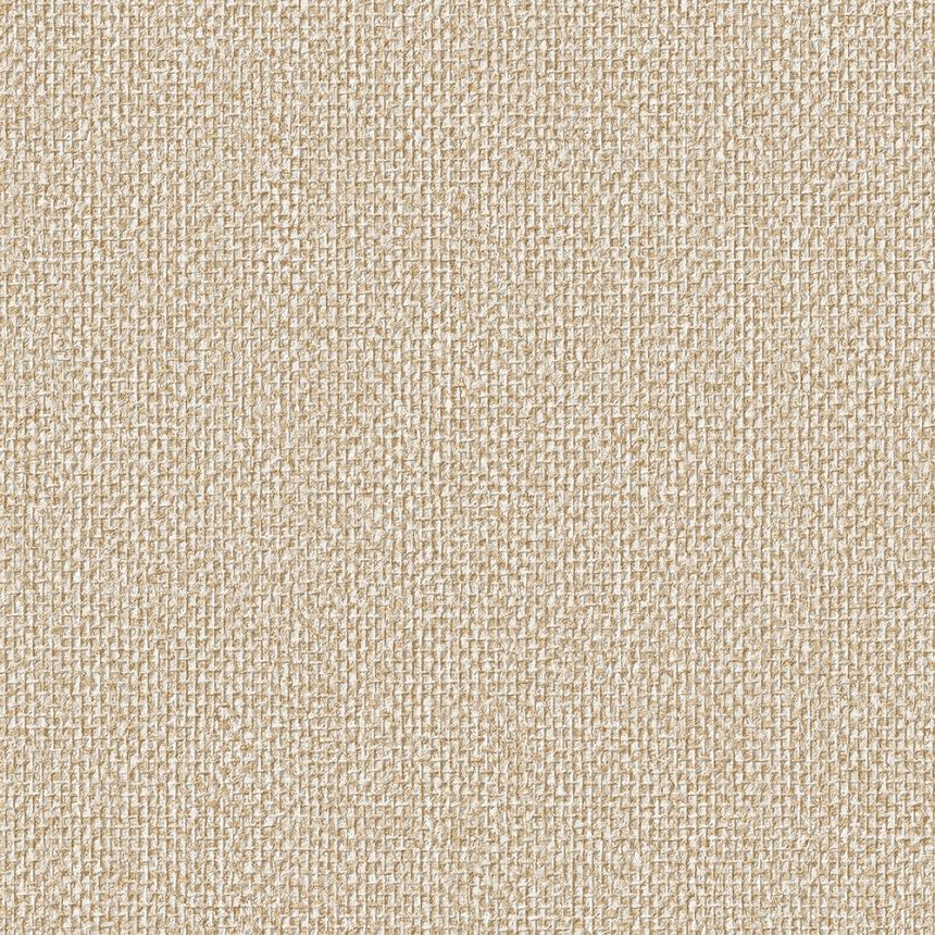 Non-woven wallpaper, brown-beige, fabric texture, SA524094, Santa Fe, Design ID