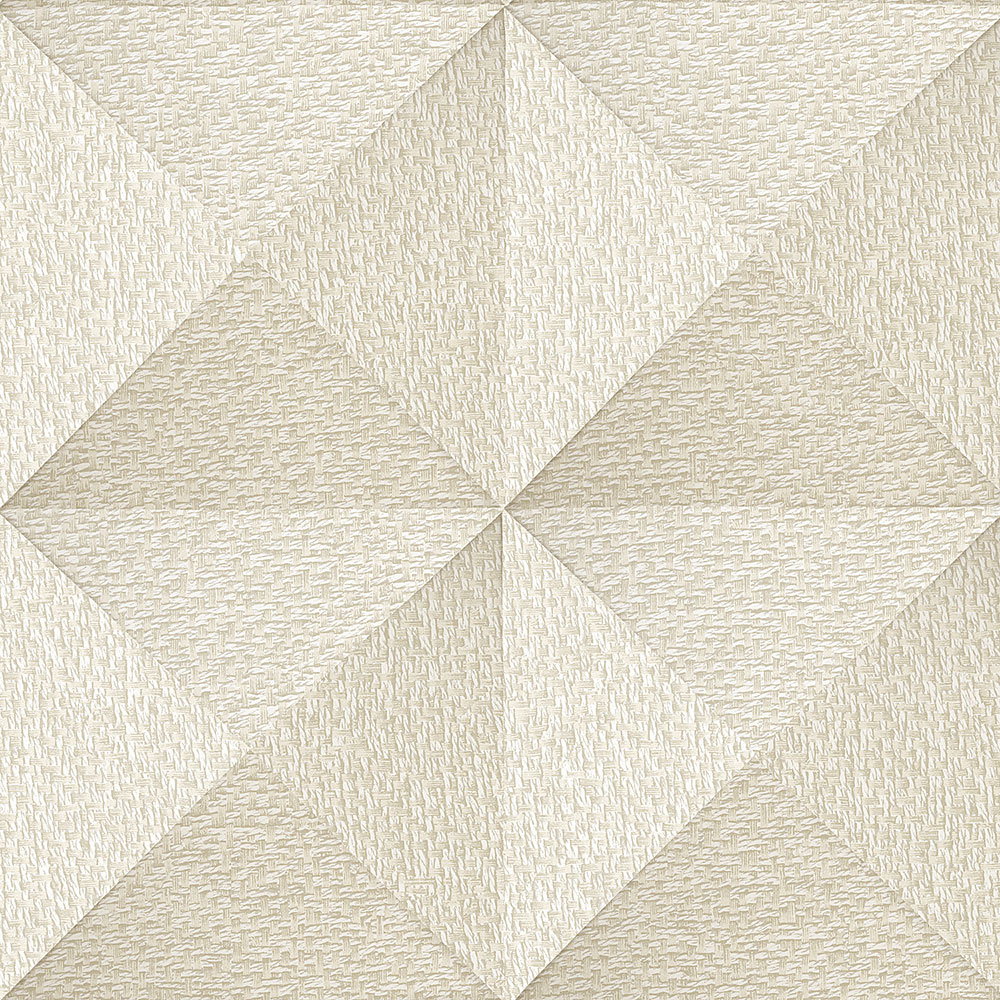 Geometric non-woven wallpaper, cream-beige, SA524101, Santa Fe, Design ID