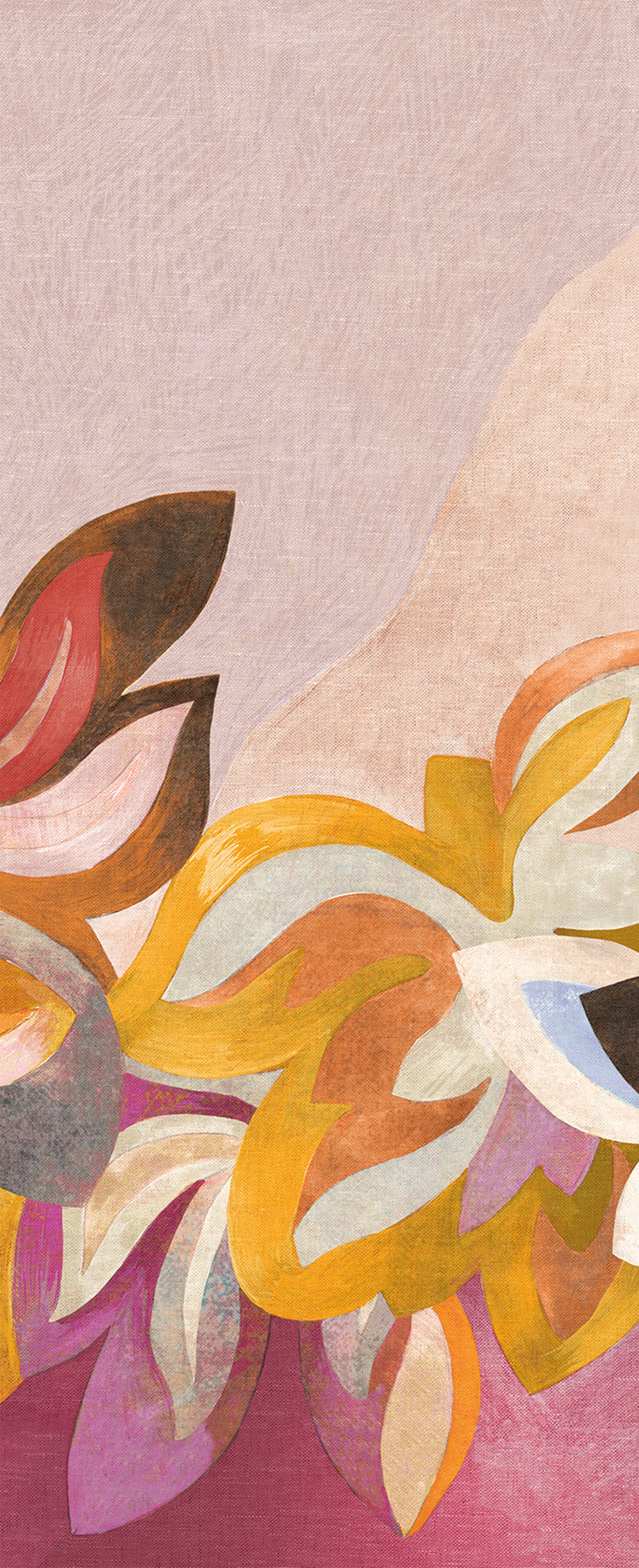 Non-woven wall mural, flowers, DGRHA2021-300, Rhapsody, Masureel