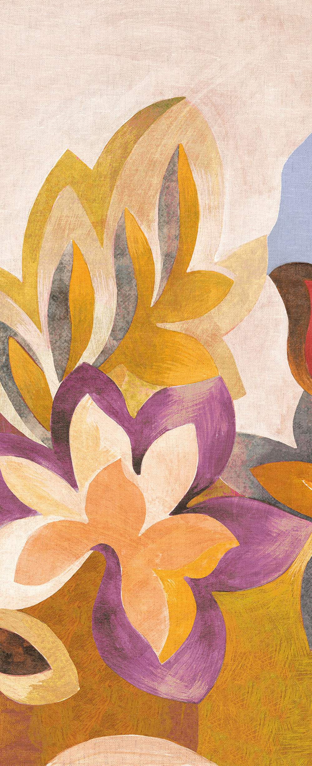 Non-woven wall mural, flowers, DGRHA2023-300, Rhapsody, Masureel