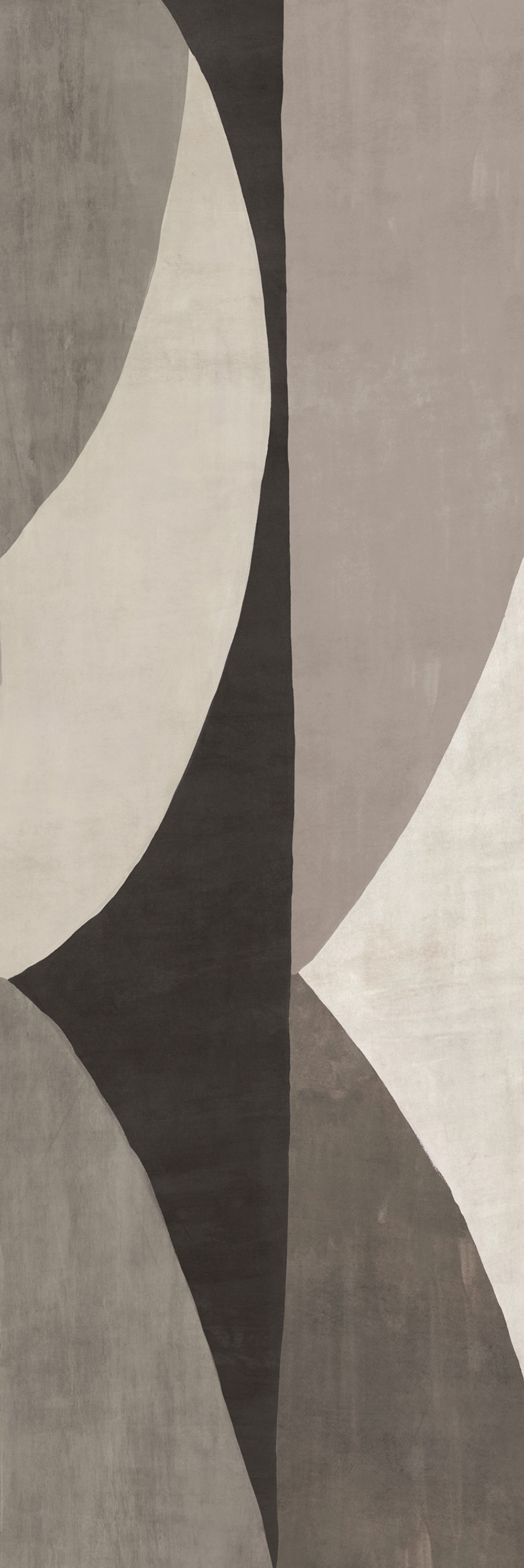 Geometric non-woven wall mural, grey, DGAMA3031-260, Amani, Masureel