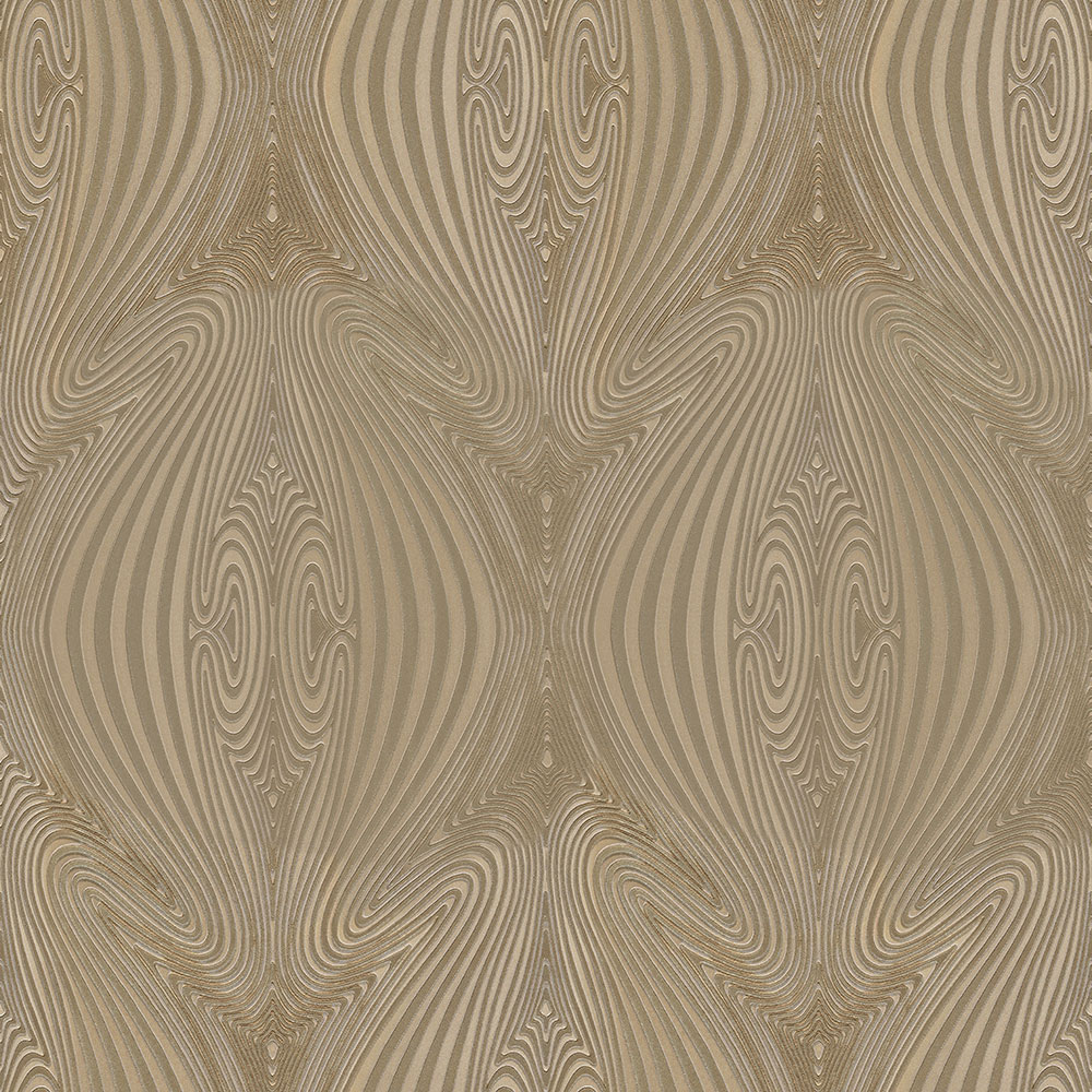 Graphic non-woven wallpaper, gold, 20041, New Tekko, Emiliana Parati