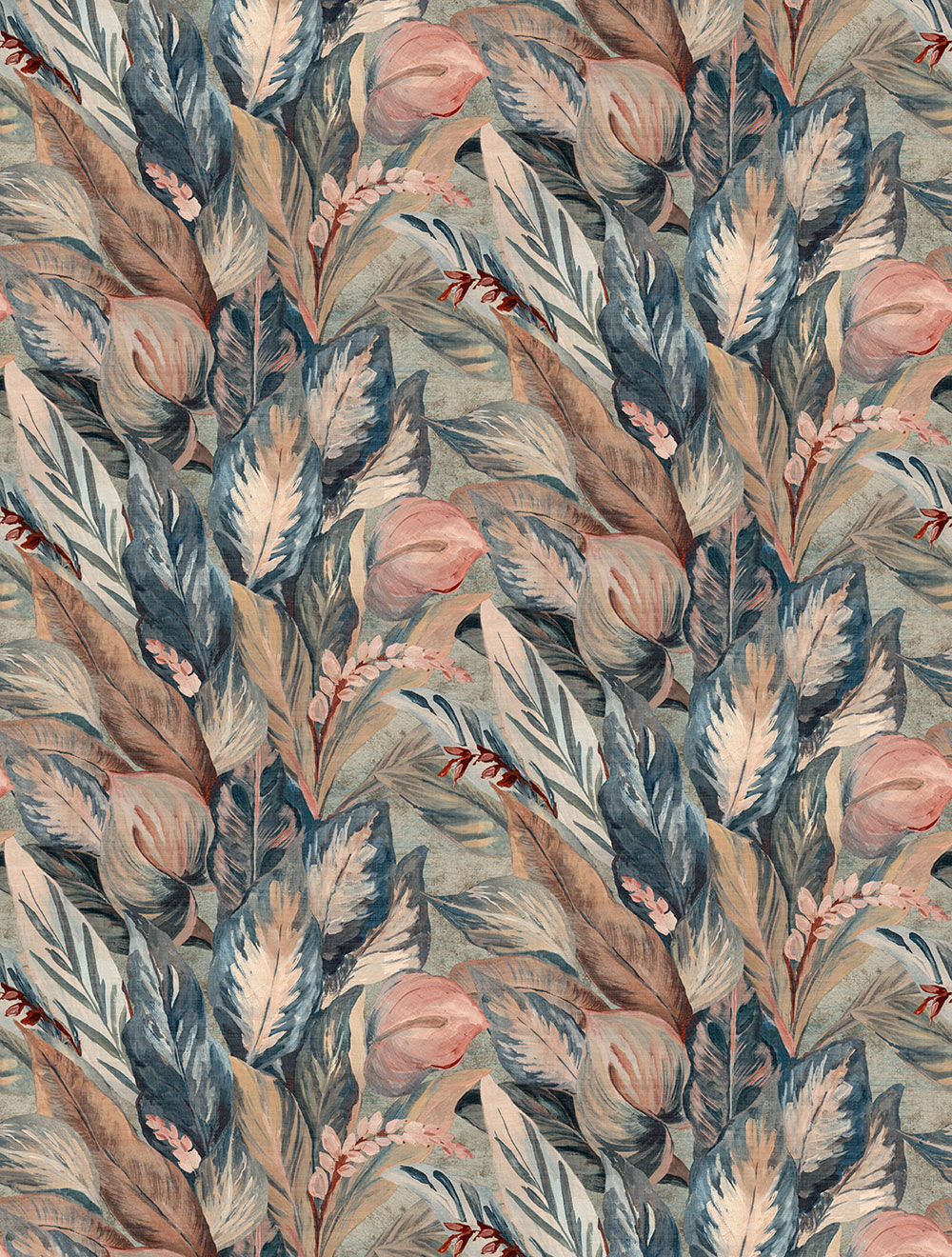 Non-woven wall mural, leaves, FW4016-1, Feature Walls, Decoprint