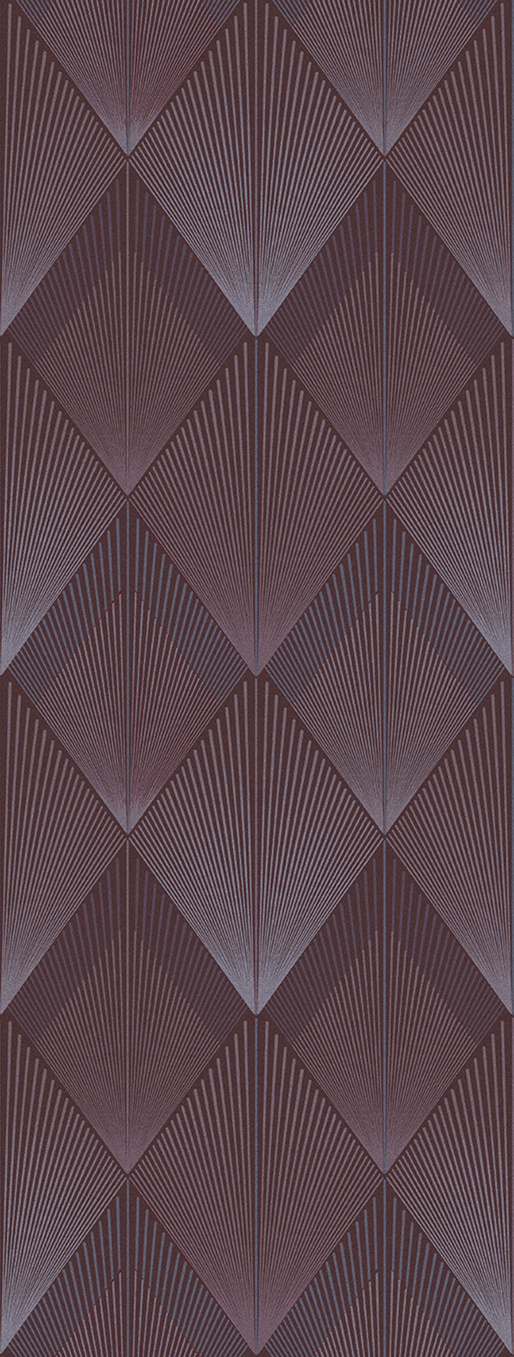 Geometric non-woven wall mural, burgundy, FW4035-2, Feature Walls, Decoprint