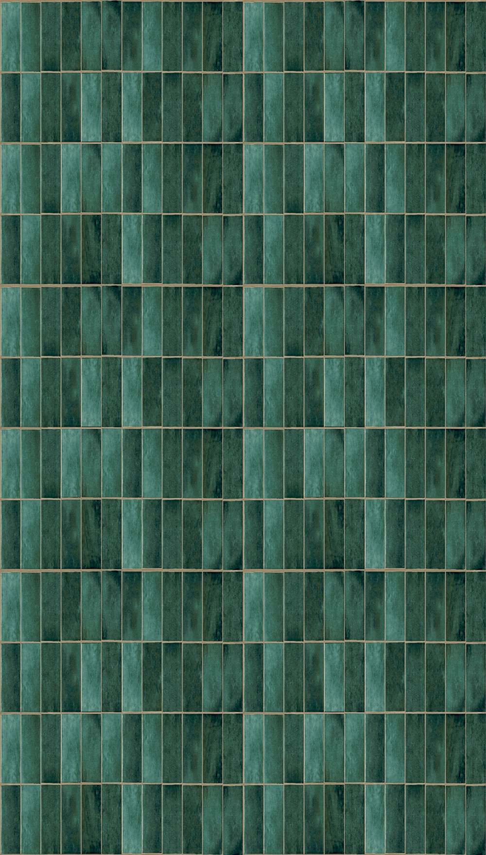 Non-woven wall mural, tiles, green, FW4045-1, Feature Walls, Decoprint