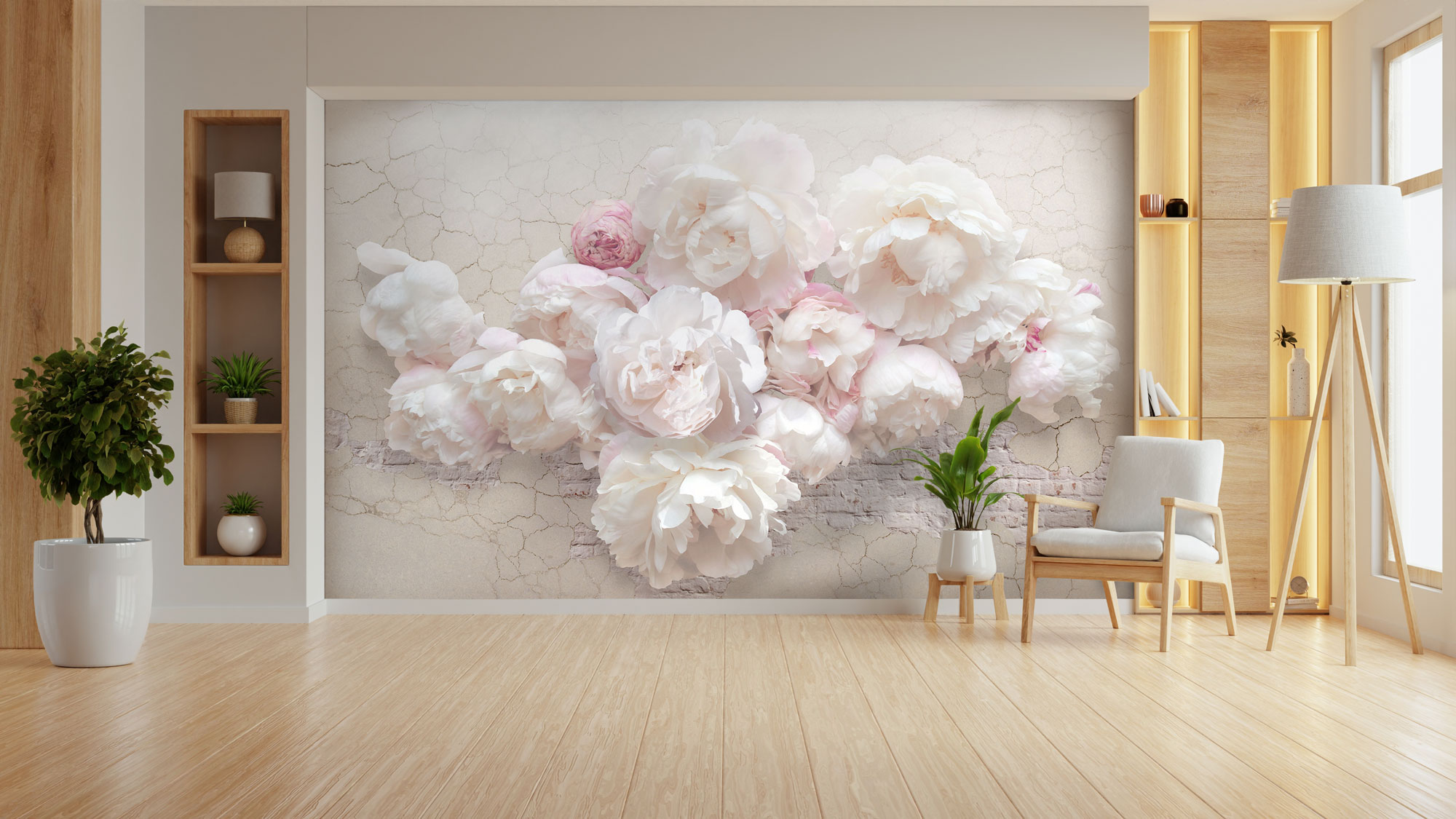 Customized wall mural, Flowers, peonies, 10116, Vavex
