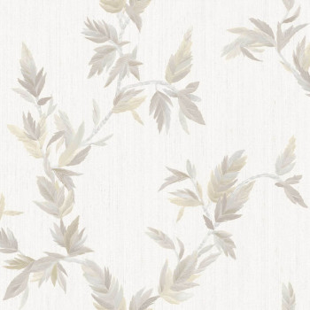 Wallpaper, cream, leaves, 35911, Ornamenta, Parato by Cristiana Masi