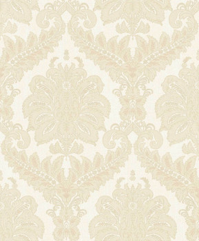 Wallpaper, beige, baroque pattern, 35922, Ornamenta, Parato by Cristiana Masi