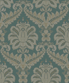 Wallpaper, green, baroque, 35925, Ornamenta, Parato by Cristiana Masi