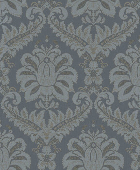 Wallpaper, blue, baroque, 35926, Ornamenta, Parato by Cristiana Masi