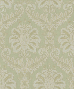 Wallpaper, green, baroque, 35935, Ornamenta, Parato by Cristiana Masi