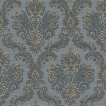Wallpaper, blue, baroque, 35946, Ornamenta, Parato by Cristiana Masi