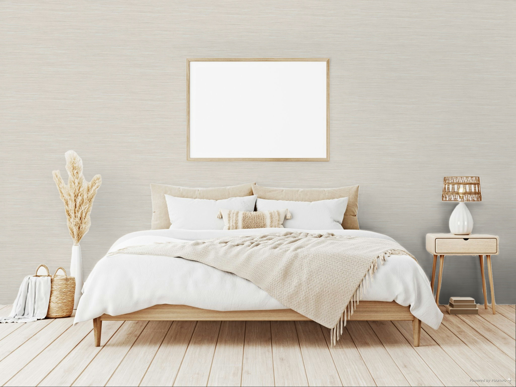 Wallpaper, cream-beige, fabric imitation, 35970, Ornamenta, Parato by Cristiana Masi