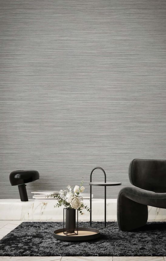 Wallpaper, grey-beige, fabric imitation, 35973, Ornamenta, Parato by Cristiana Masi
