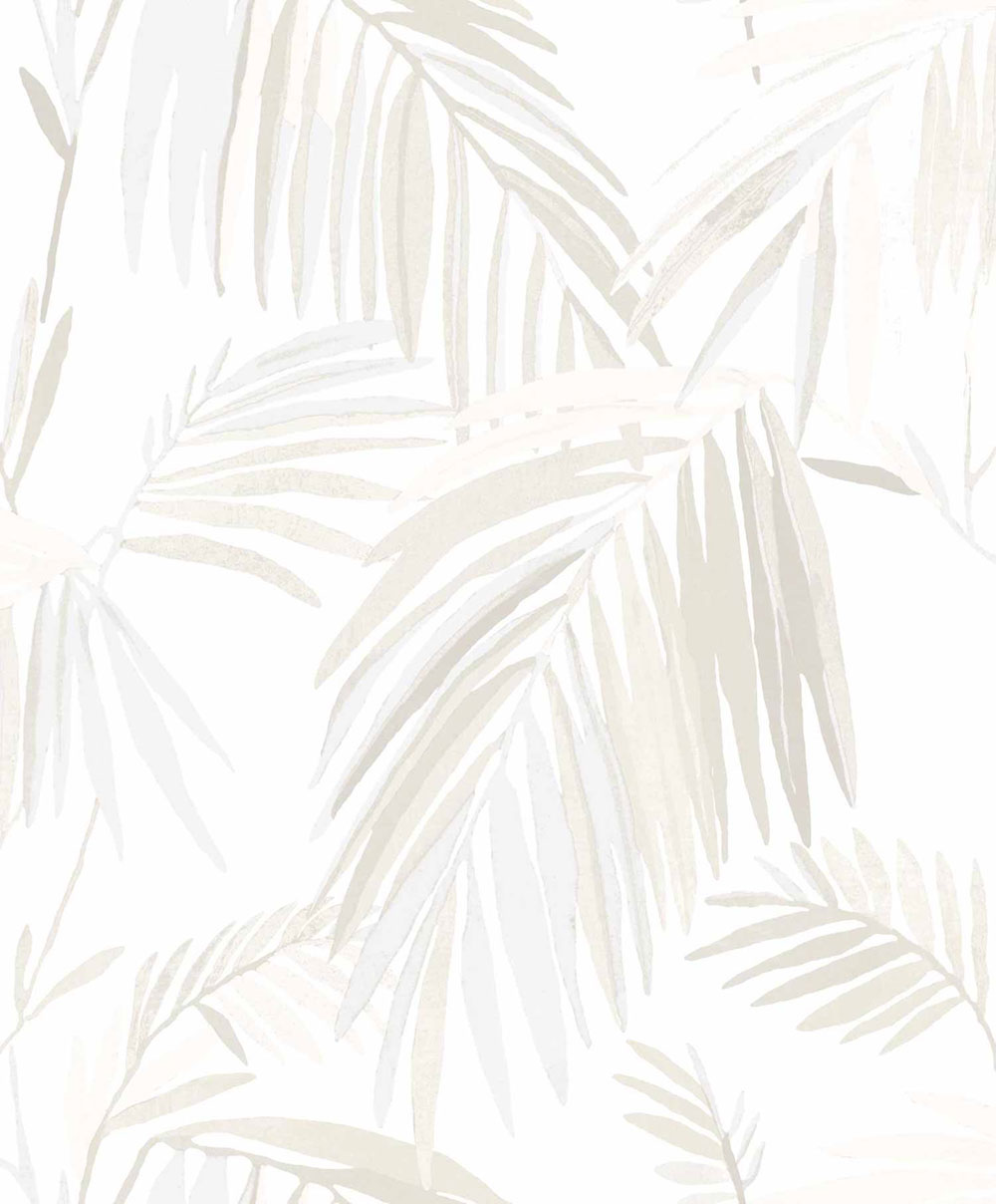 Wallpaper, cream, leaves, 32400, Vitalis, Parato by Cristiana Masi