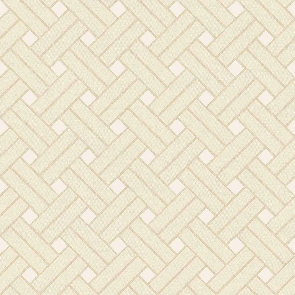 Geometric wallpaper, beige, 32421, Vitalis, Parato by Cristiana Masi